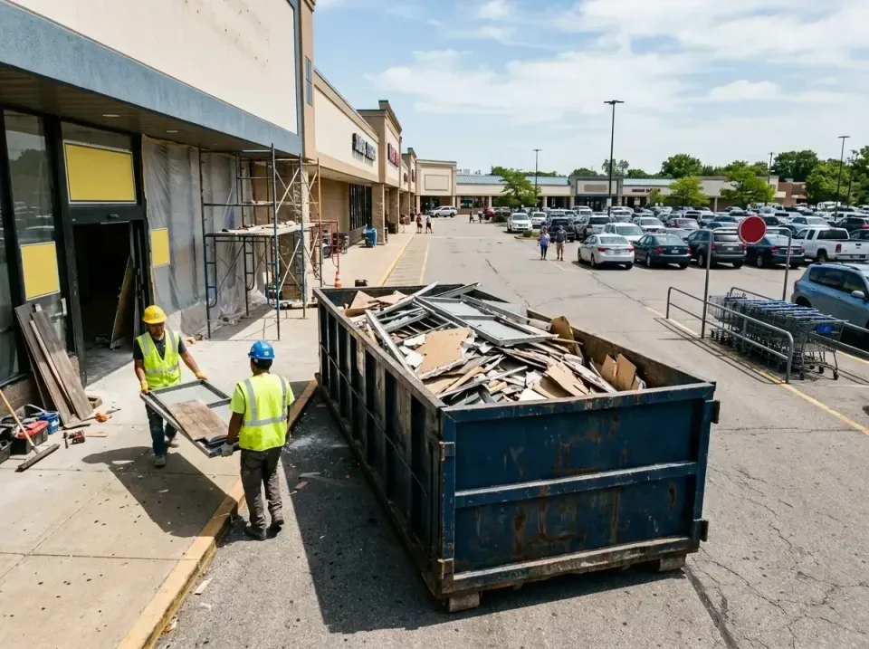retail-store-renovation-debris-003 — frequently asked questions, Roll-off Dumpster Rentals in Port St. John, FL